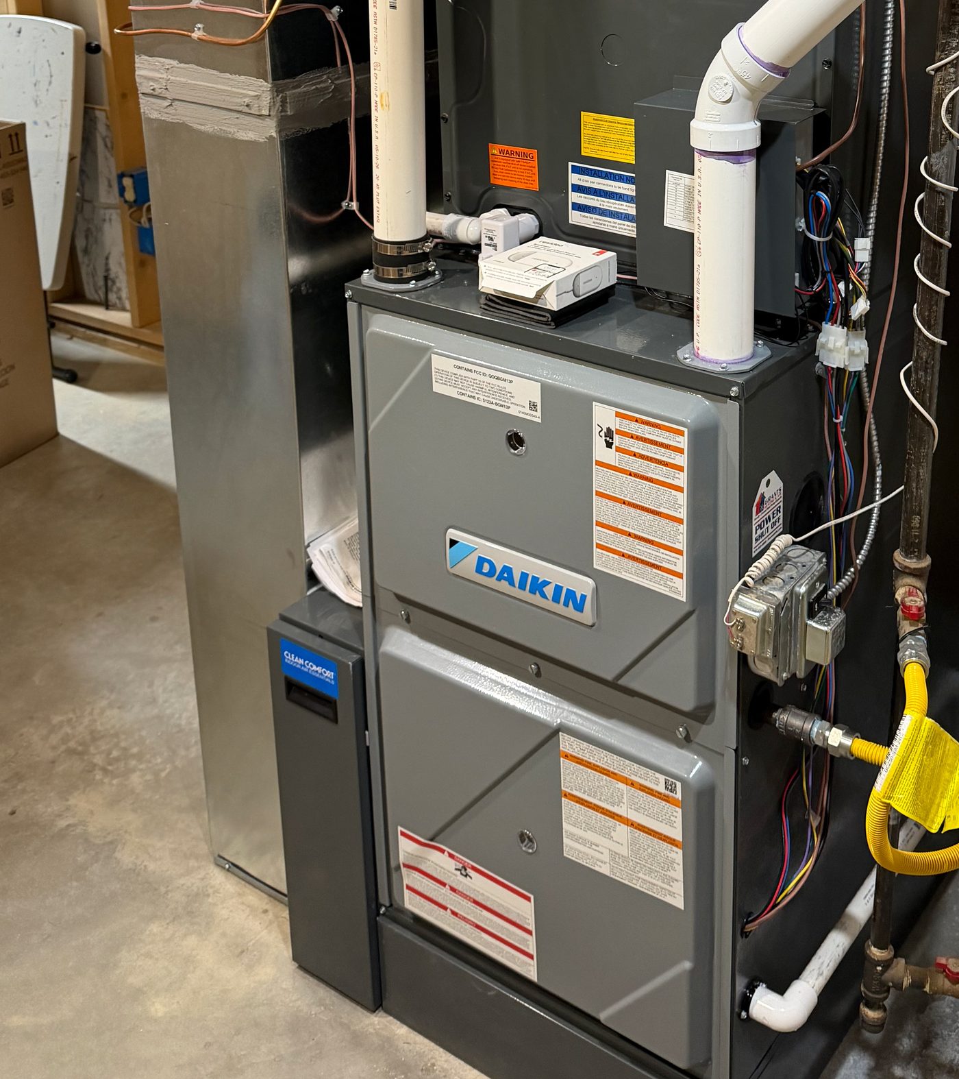 Clean Comfort MERV media filter cabinet